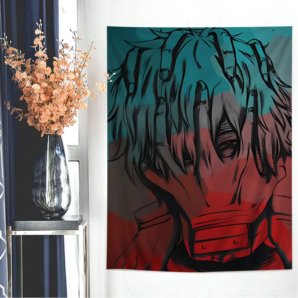 My Hero Academia Tomura Shigaraki Hanging Bohemian Tapestry Bohemian Wall Tapestries Mandala Cheap Hippie Wall Hanging