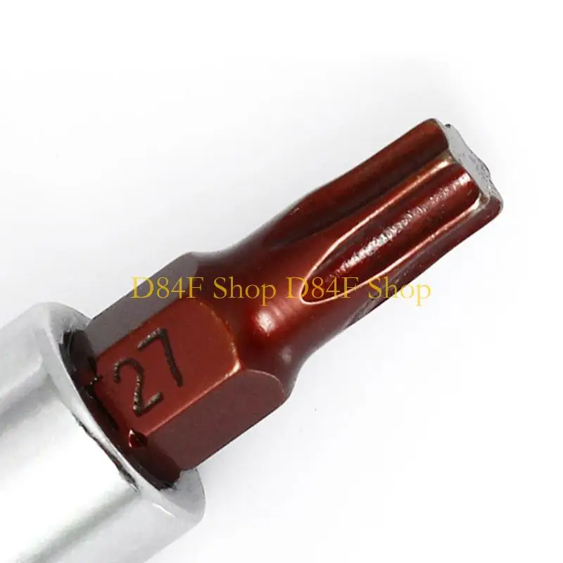 D84F Set Of 6 Multipurpose 1/4Inch Drive Sockets Attachment Practical Mechanic Tool