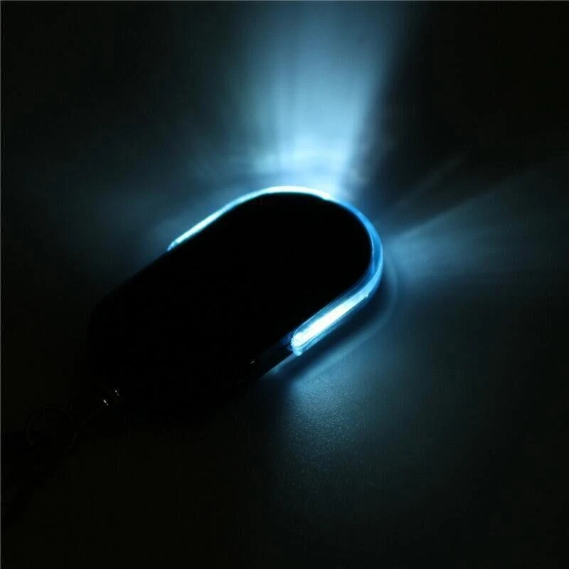 91AC مصباح LED صافرة الصافرة لمكتشف المفتاح لتوحيد مفاتيح محدد موقع Anti-Lost لـ Key Finder الأليفة