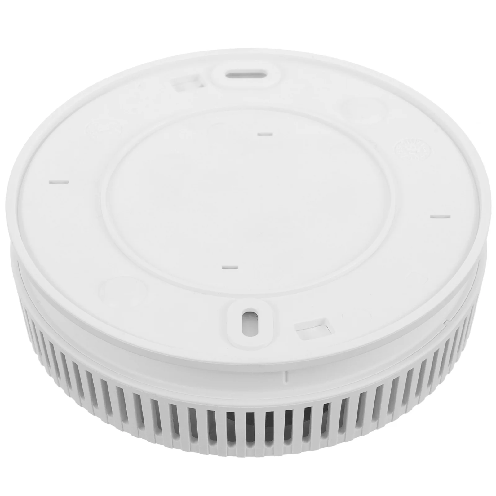 إنذار حريق مستدير يعمل بالدخان للمنزل والمكتب والشقة والفندق والمدرسة يستخدم جهاز الأمان البلاستيكي