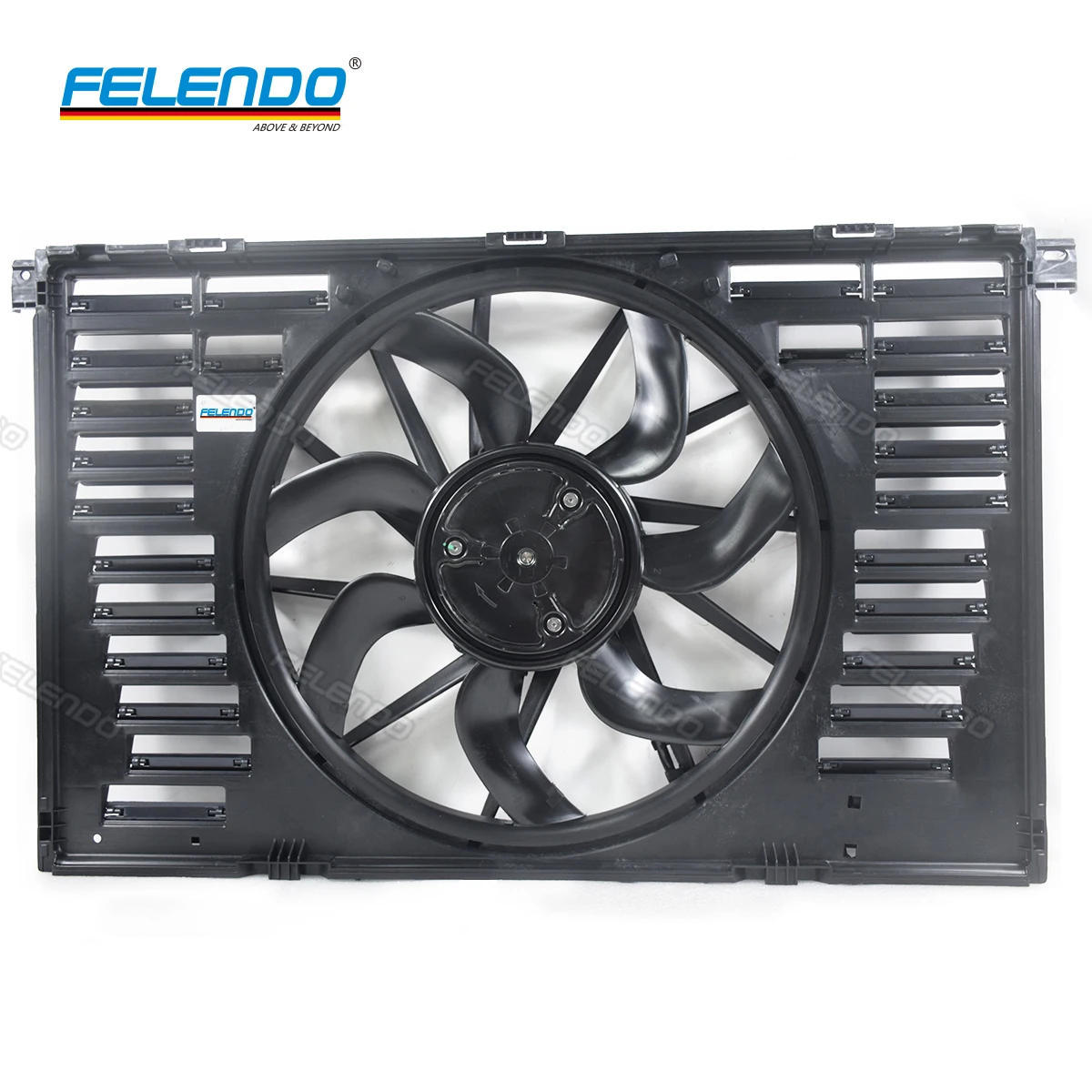 

Radiator Cooling Fan Motor Assembly Electric Cooling Radiator Fan PAE121203 9A712120312 9A712120311 for Porsche Panamera 971