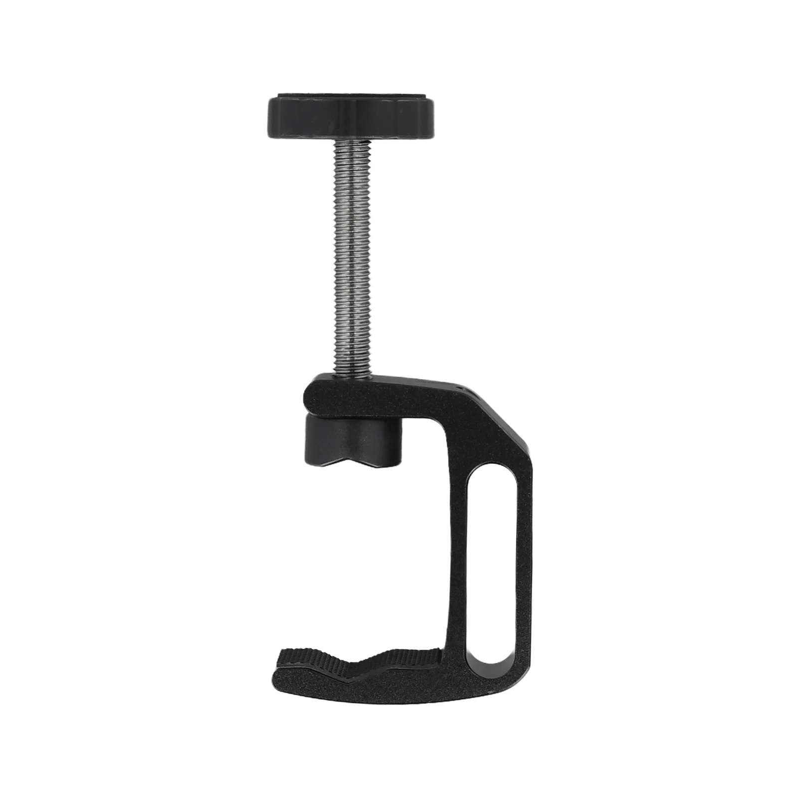C Type Clamp Aluminum Alloy Screw Table Vise Black Anti Slip Rubber Pad For DIY Woodworking Welding Fixed Tool