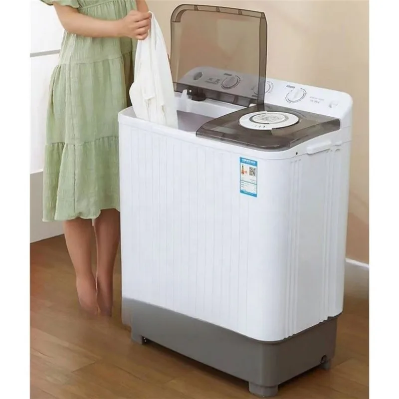 10 kgs semi-auto twin tub electric washer  simple control common style washer