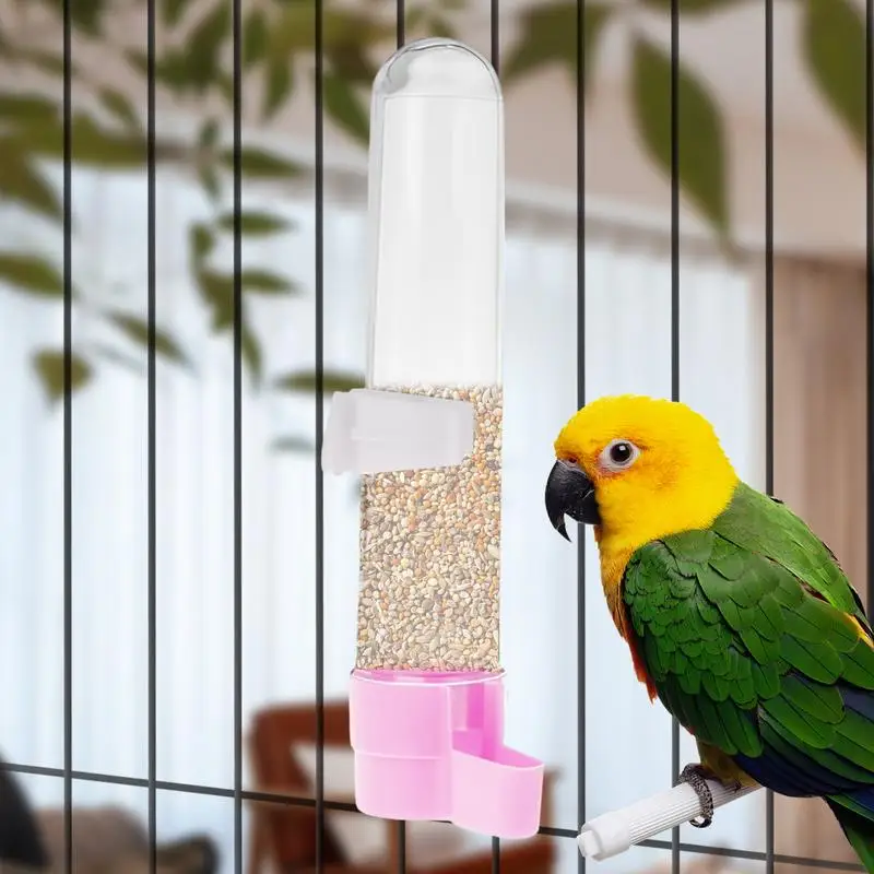 Bird Water Feeder Parrot Automatic Drinking Device Easy To Use High Capacity Durable Multipurpose Bird Water Bottle Chinchilla