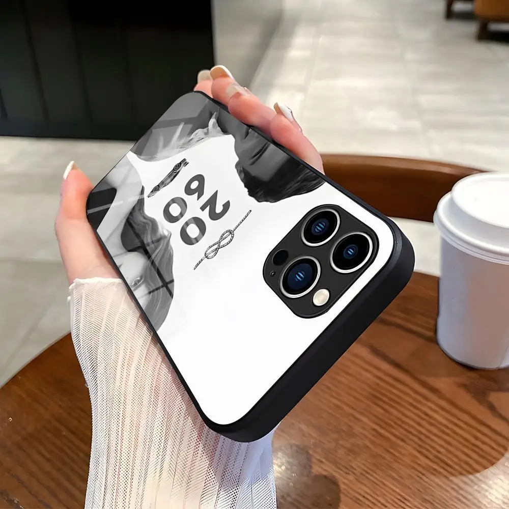 Funda para Teléfono con Diseño de la Película Culpa Tuya para iPhone 17 Pro Max, 15 Pro, 16, 14 Plus, 12, 13 Mini, 11 Pro, Carcasa de Vidrio Antigolpes