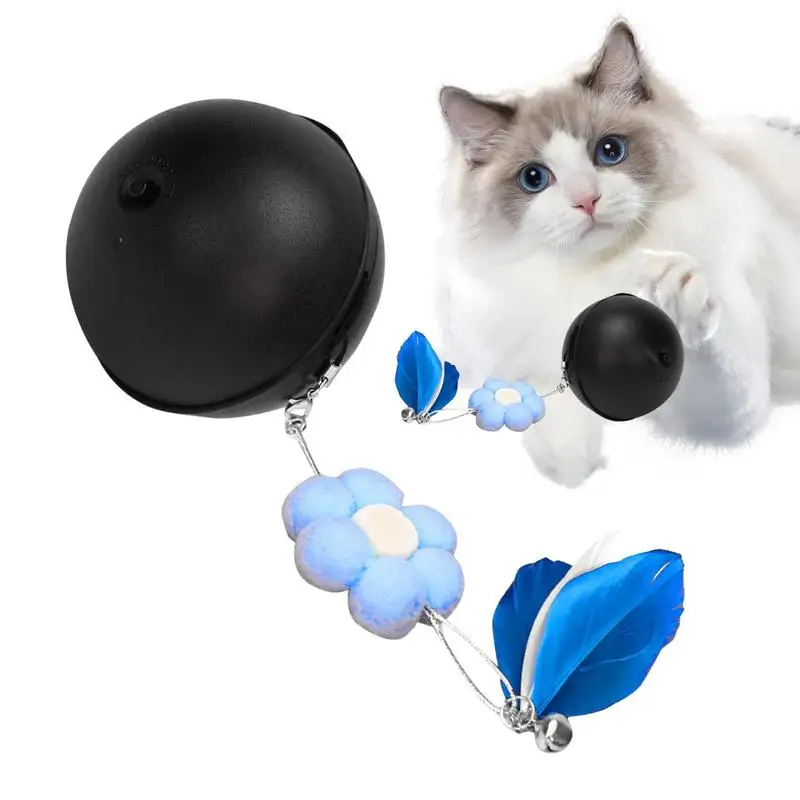 Smart Cat Toys Rolling Ball Electic Interactive Toys For Cats Training Self-moving Funny Accessories For Kitten Pet