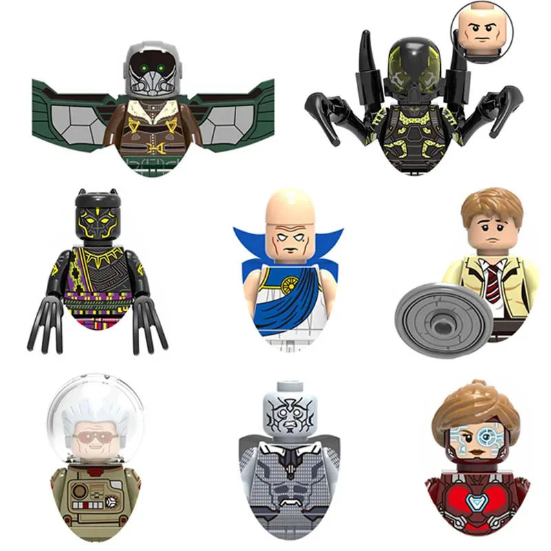 

X0218 XH954 Superhero Captain America Anime Heroes Bricks Cartoon Character building block Educational Toy Boy Birthday Present