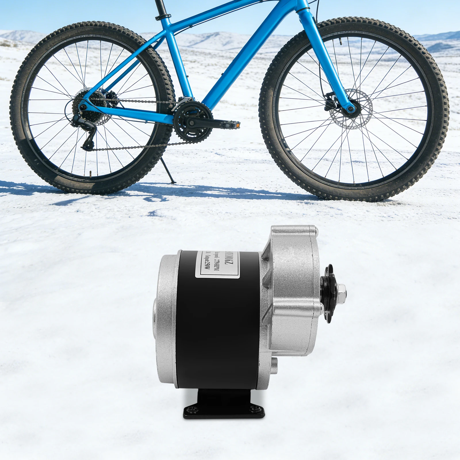 

12V 250W Gear Reduction Motor MY1016Z 2750RPM Pure Copper 100kg Load for E-bike Scooter DIY Modification