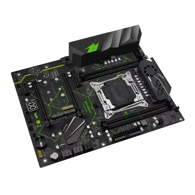 MACHINIST MR9A PRO X99 Motherboard-Kit-Set mit Xeon E5 2640 V3 CPU DDR4 2 Stück * 8 GB RAM-Speicher-Kombination Vierkanal-ATX