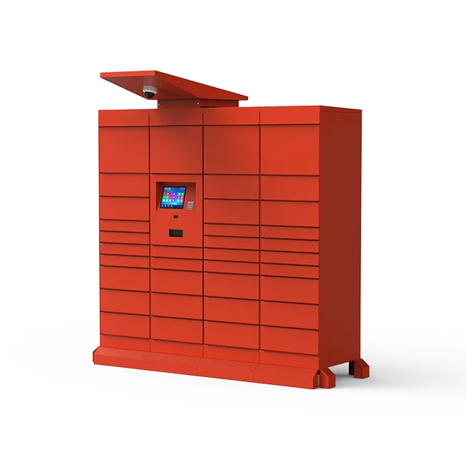 #hu High Quality Outdoor 24 Hours Networking Multi-style Customised Pick-up Smart Parcel Storage Locker