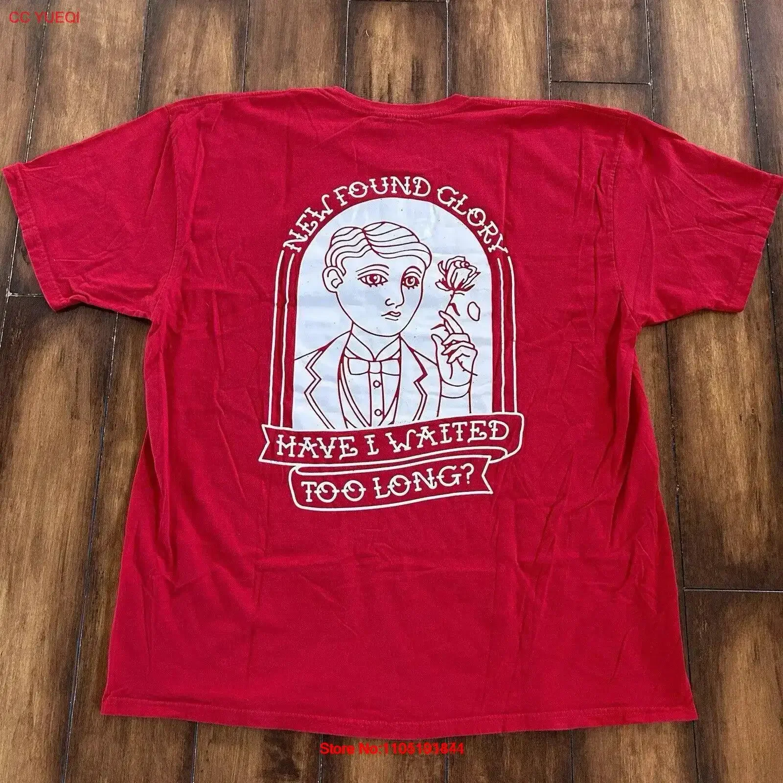 

Новая футболка Found Glory, размер XXL 2XL, красная поп-панк-рок-группа, винтажная стильная, стильная, удобная, с графикой, дышащая