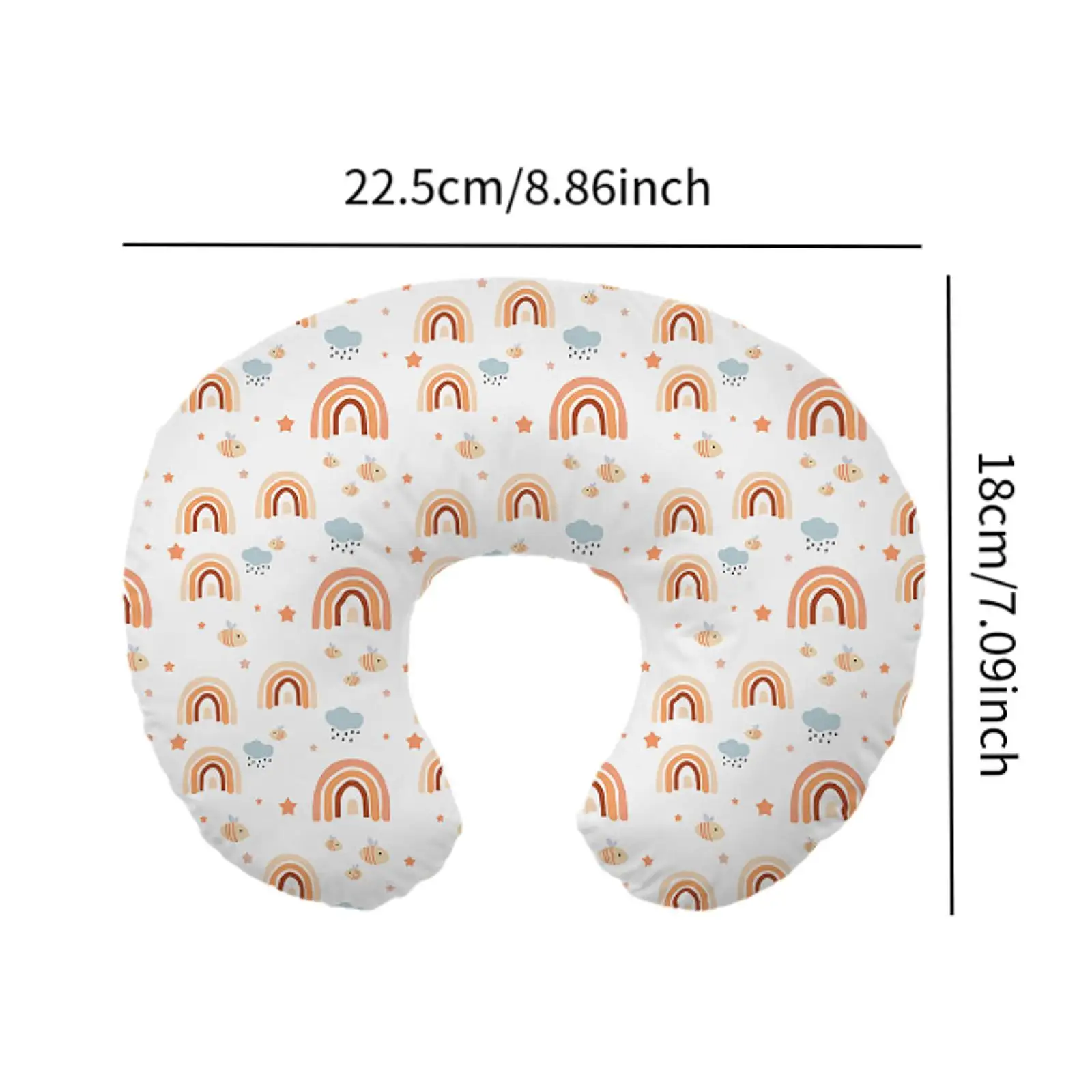 Feeding Pillow Cover Feeding Cushion Cover for Breastfeeding Baby Shower