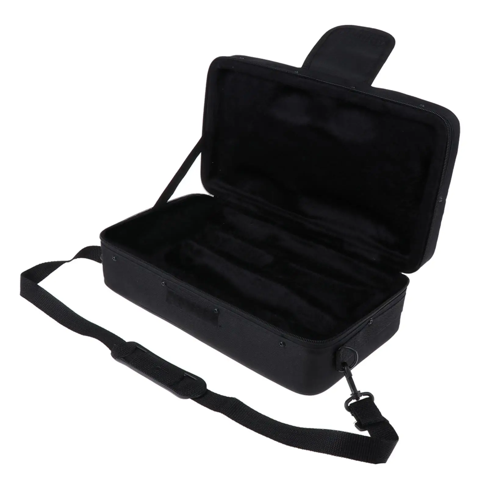 Clarinet Storage Case Impact Resistant Large Pocket Padded Shoulder Strap Gig Bag for Bb Flat Clarinet