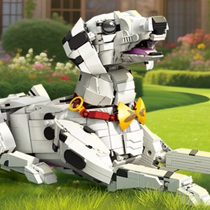 Creative Expert Dalmatian Building Blocks Sets Animal Pet Dog Assembly Brick Model Kit Toys Adults Kids Birthday Gifts 1869PCS