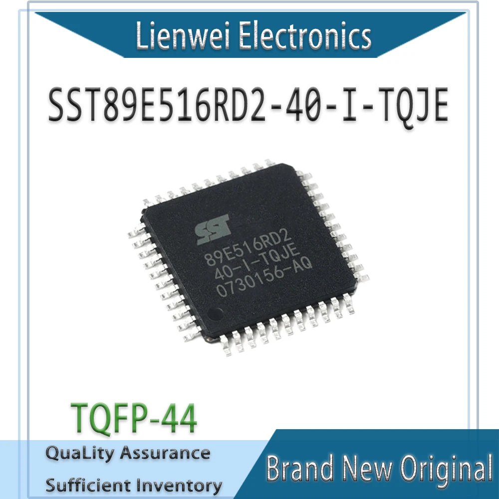 

100% New SST89E516RD2 SST89E516RD2-40-I-TQJE IC MCU Chipset TQFP-44
