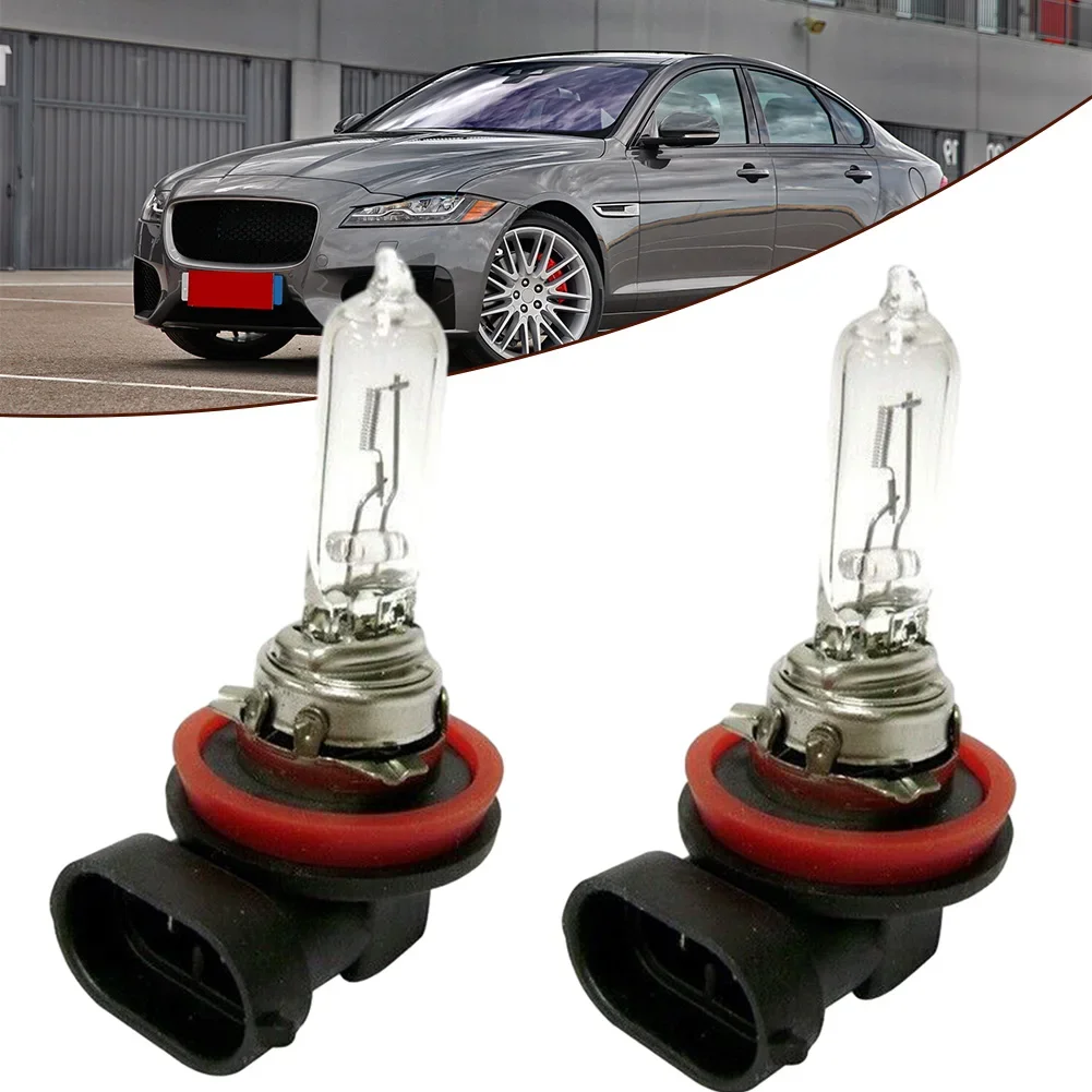 2X H8 35W Halogen Bulbs 4300K Super Amber Headlights Fog Lamps Light Running 12V High Power Auto Car Light Source Parking