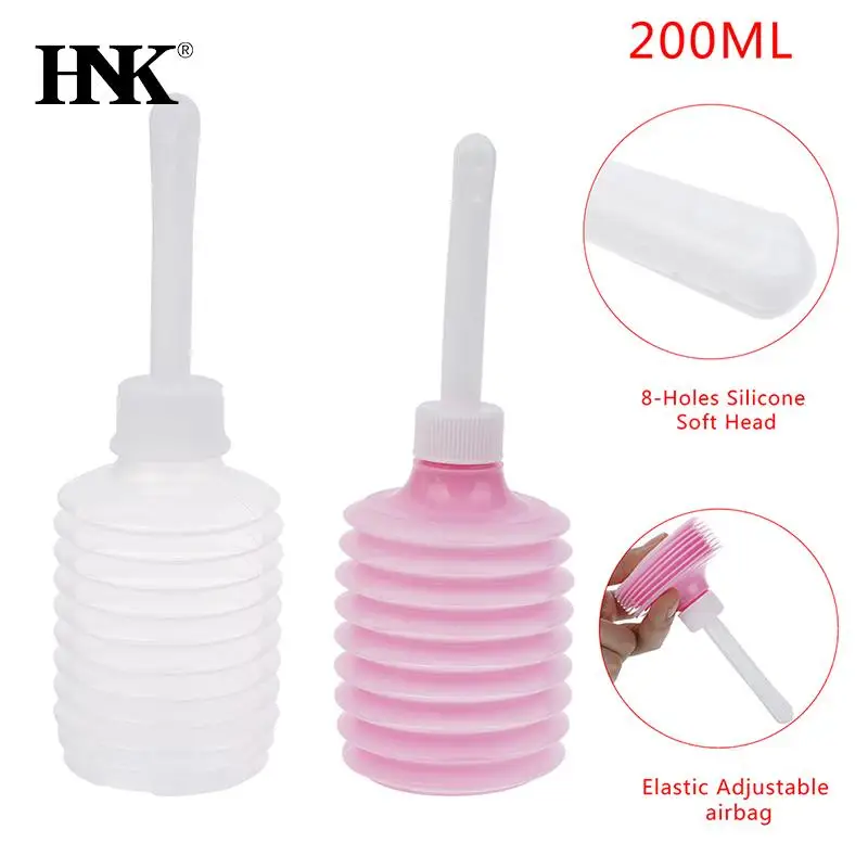 1PC Enema Rectal Syringe Vaginal Rinse Plug Anal Vaginal Shower Cleaner Sprayer Disposable Medical Anal Cleaner