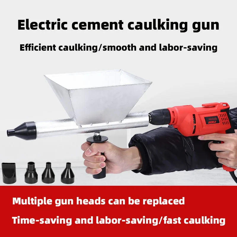 hit productElectric Cement Mortar Caulking Gun Door and Window Filling Gun Anti-theft Door Grouting Gun Fully Automatic Grouting