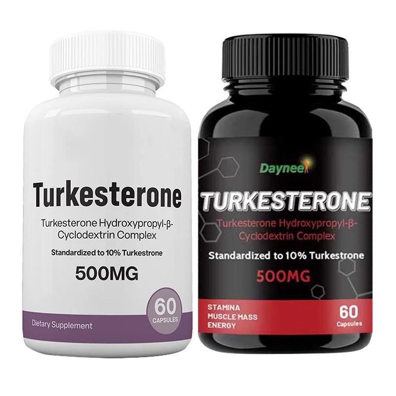 2 Bottle 120 Pills Turkesterone Capsules 500mg fat  male health Maintain energy levels