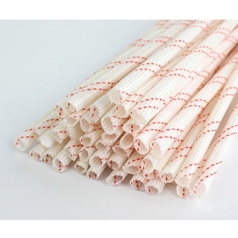 5m/10m 1mm 8mm 10mm 12mm 14mm Electrical Wire Fiberglass Insulation Sleeving