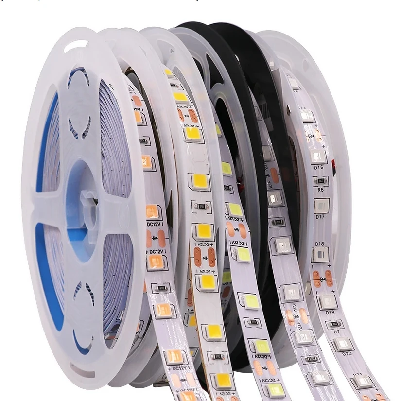 

LED Strip SMD 5050 LED Tape Waterproof Ribbon Diode 12V 24V Flexible Neon Lights 120Leds/m LED Lights for Room Decor