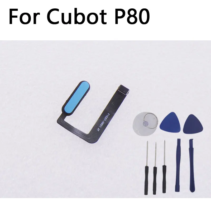 New Original Cubot P80 Fingerprint Sensor Button Cable flex FPC Accessories For CUBOT P80 Smart Phone