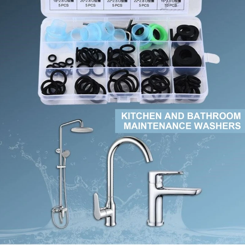 Wasserhahn-Waschmaschine, universell einsetzbar, Badezimmer-Wasserhahn, auslaufsichere Dichtungsscheibe