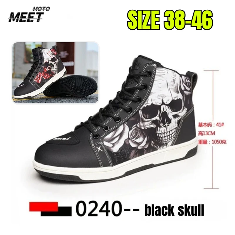 

Motorcycle Boots Motos Riders Protective Boots Waterproof Non-slip Motocross Mountain Racing Shoes Casual Shoes botas para moto