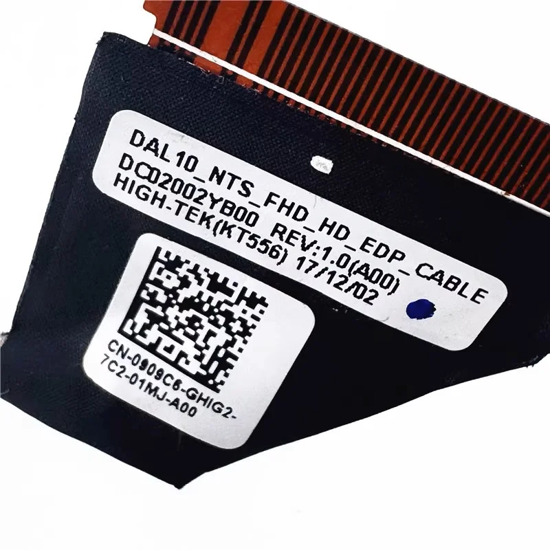 New Genuine Laptop LCD EDP FHD HD Cable for Dell Latitude 3490 E3490 NON-TOUCH 1920*1080 909C6 0909C6 DC02002YB00
