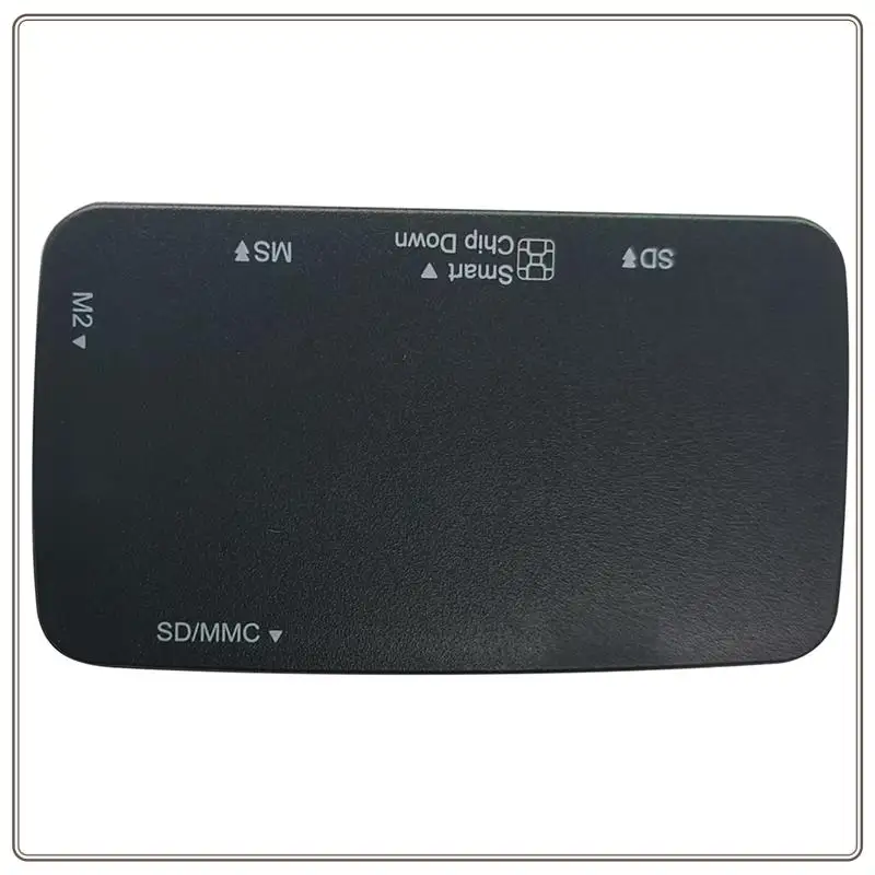 قارئ/محول بطاقات USB 2.0 موثوق به-6 في 1 مع نقل سريع بسرعة 480 ميجابت في الثانية للبطاقات الذكية TF وMS وM2 وSD/MMC، 6 في 1 USB 2.0 Ca