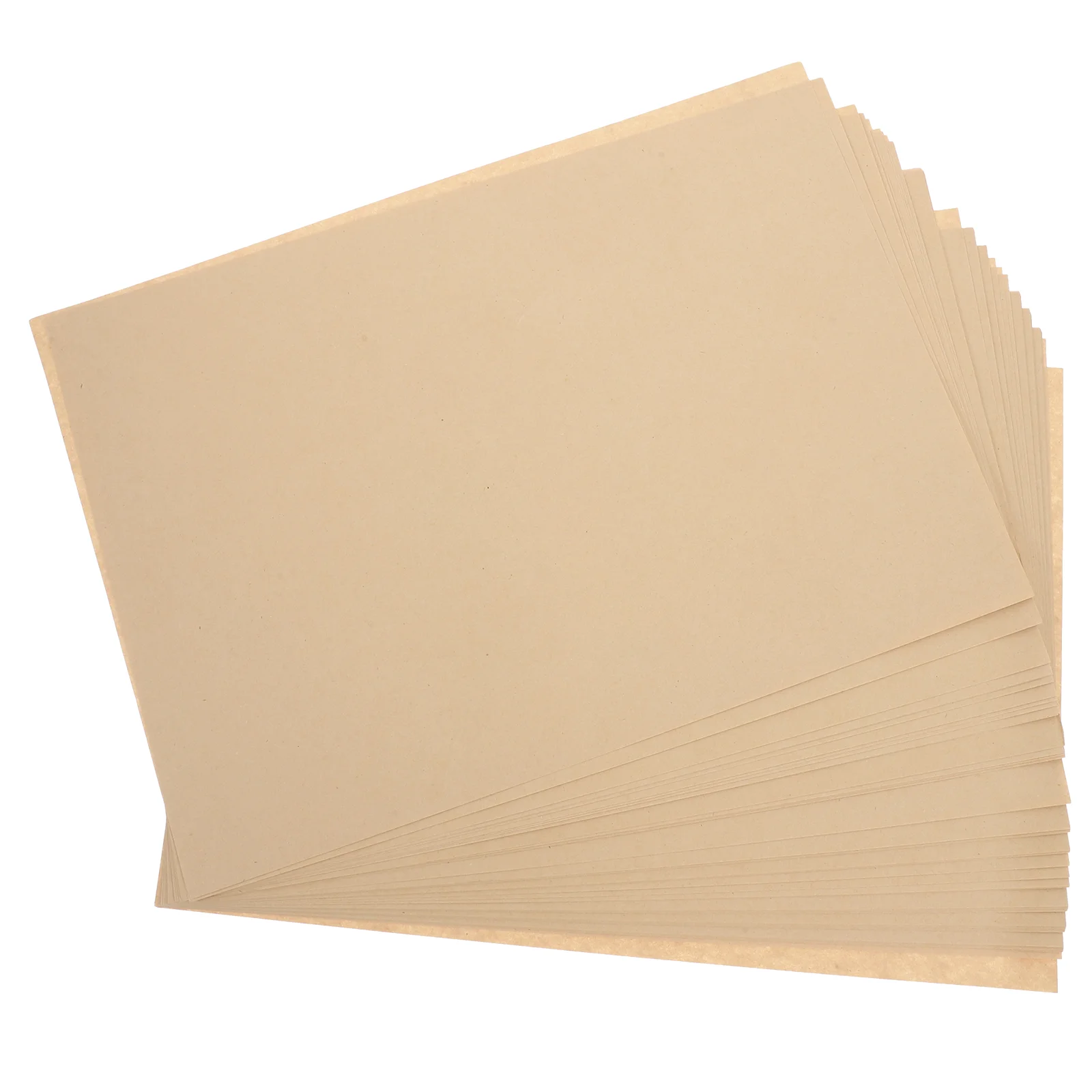 

50Pcs A4 Paper Sheets Parchment Retro Paper for Certificate and Diploma 90g (Light Brown) light color paper