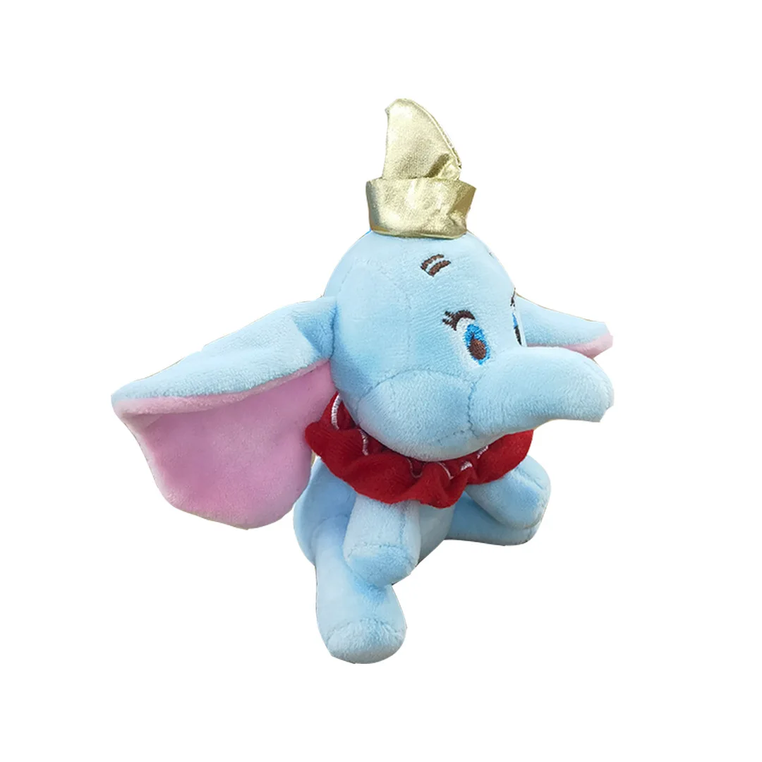 Disney Dumbo plush toy cartoon pendant cute doll keychain bag pendant car gift children's birthday Christmas giftft