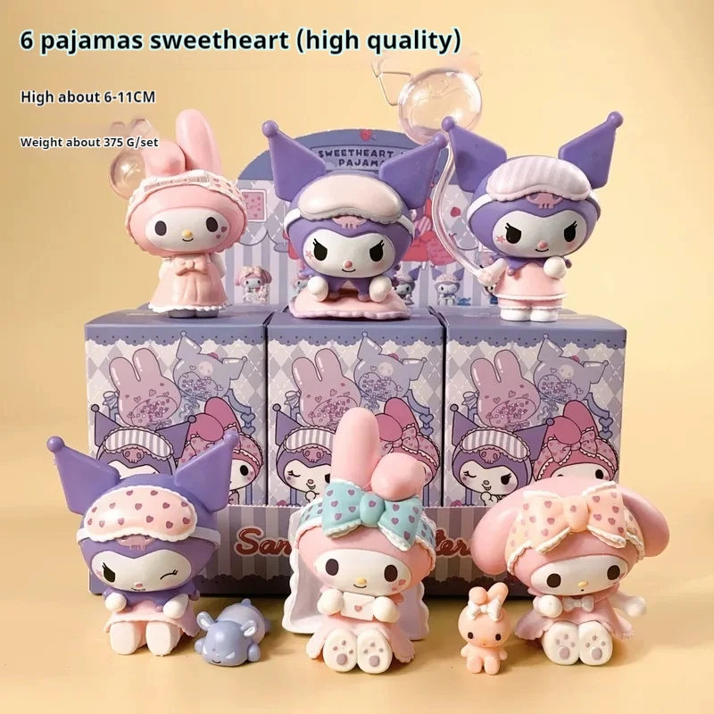 

Реплика Sanrio, одежда для сна, милая мелодия Куроми, глухая коробка, милое подарочное украшение ручной работы для девочек, украшение для рабочего стола