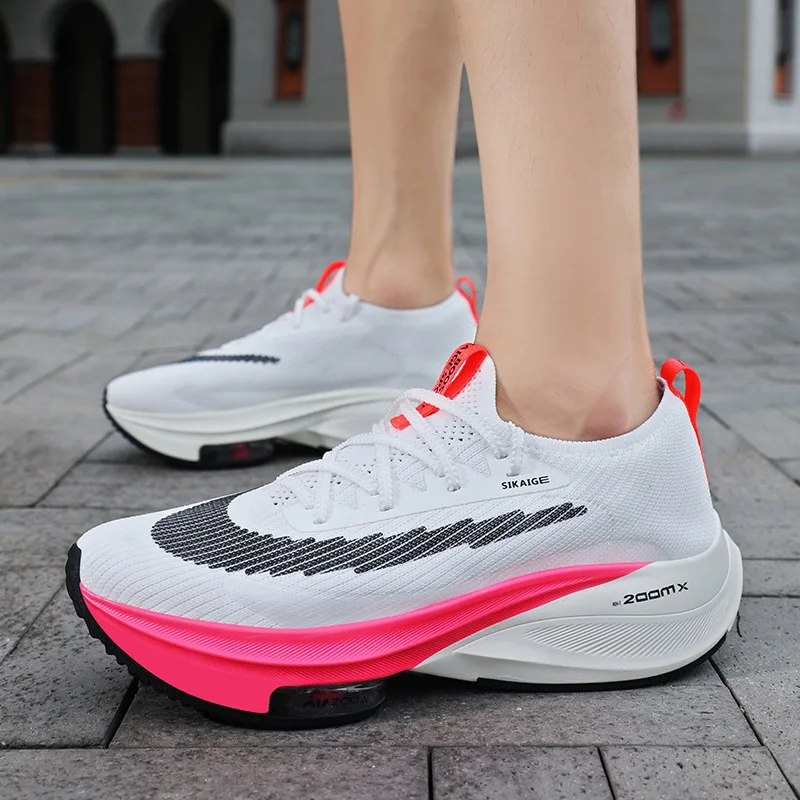 

2025 Spring and Autumn New Air Cushion Shock Absorber Men's Shoes Marathon Running Shoes Comfortable Sports and Leisure Shoes