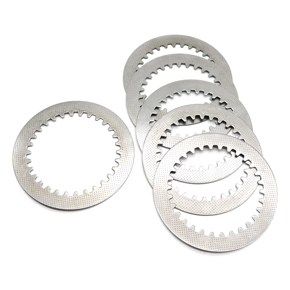 For Honda CL400 XR400 R SM XR400R CRM250 VT600 C CD V CB650F XL600V XL 600 V Motorcycle Clutch Steel Plates Kit view 6