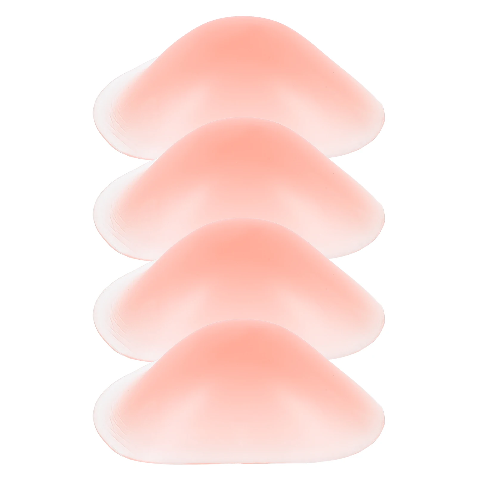 

2pcs Women Shoulder Pads Adhesive Anti-Slip Pliable Reusable Smooth Contour Stretch Enhancer Detachable Shape Accessories Daily