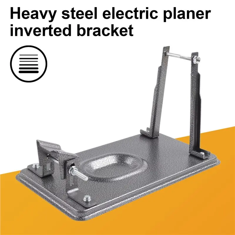 Inverted Bracket For Electric Planer Woodworking Reverse Mounting Stand Fixed Base Carpenter For Electric Tool