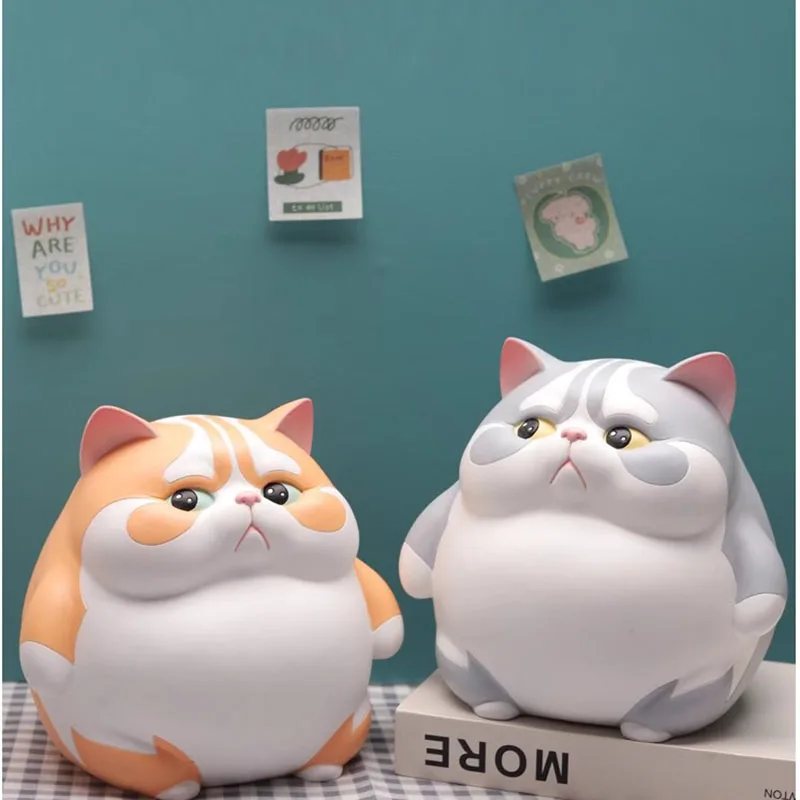 

Cat Piggy Bank Cute Adult Does Not Open Storage Mystery Lucky Saving Hide Money Boxes Organizer Hucha Home Decoration