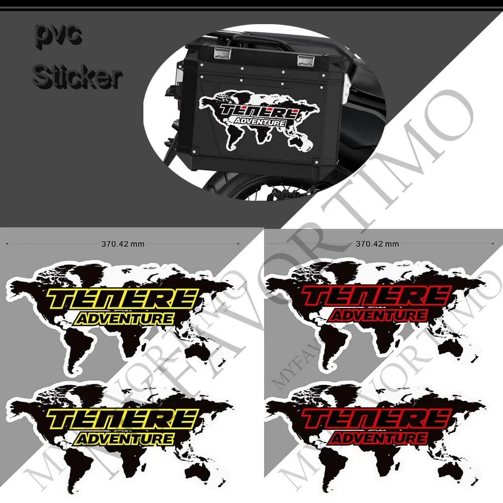 Suitable for YAMAHA ADVANTURE TOURING TENERE 700 1200 XT SUPER Gas Emblem Logo Sticker Protection Luggage Protection Sticker