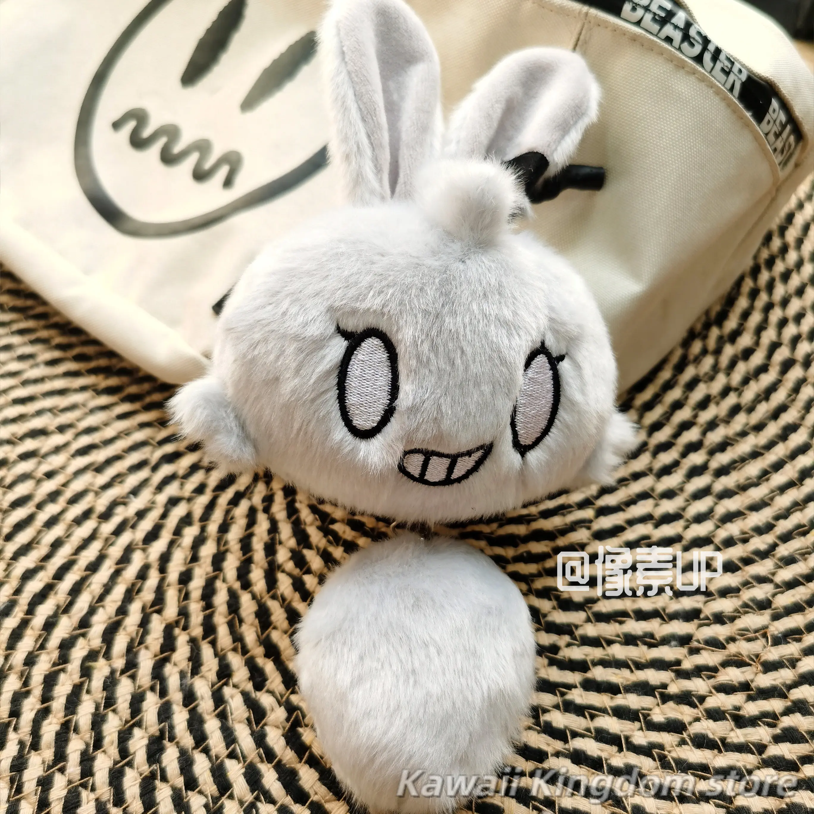 

Arknights Lappland The Decadenza Cute Rabbit Anime Cosplay Schoolbag Key Chain Pendant Keychains Student Fans Gift