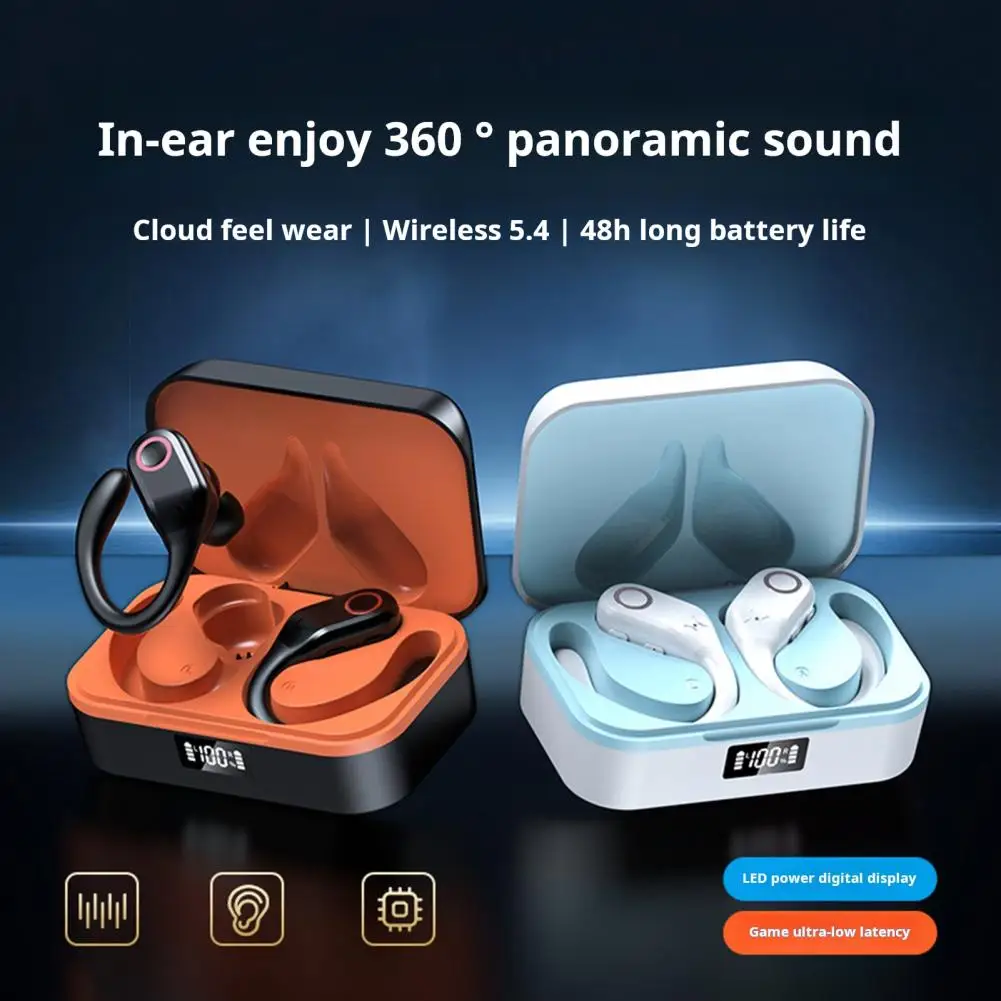 Wireless Earphones Sports Earphones High-quality Bluetooth Wireless Earbuds with Noise Cancellation Charging Case for Superior