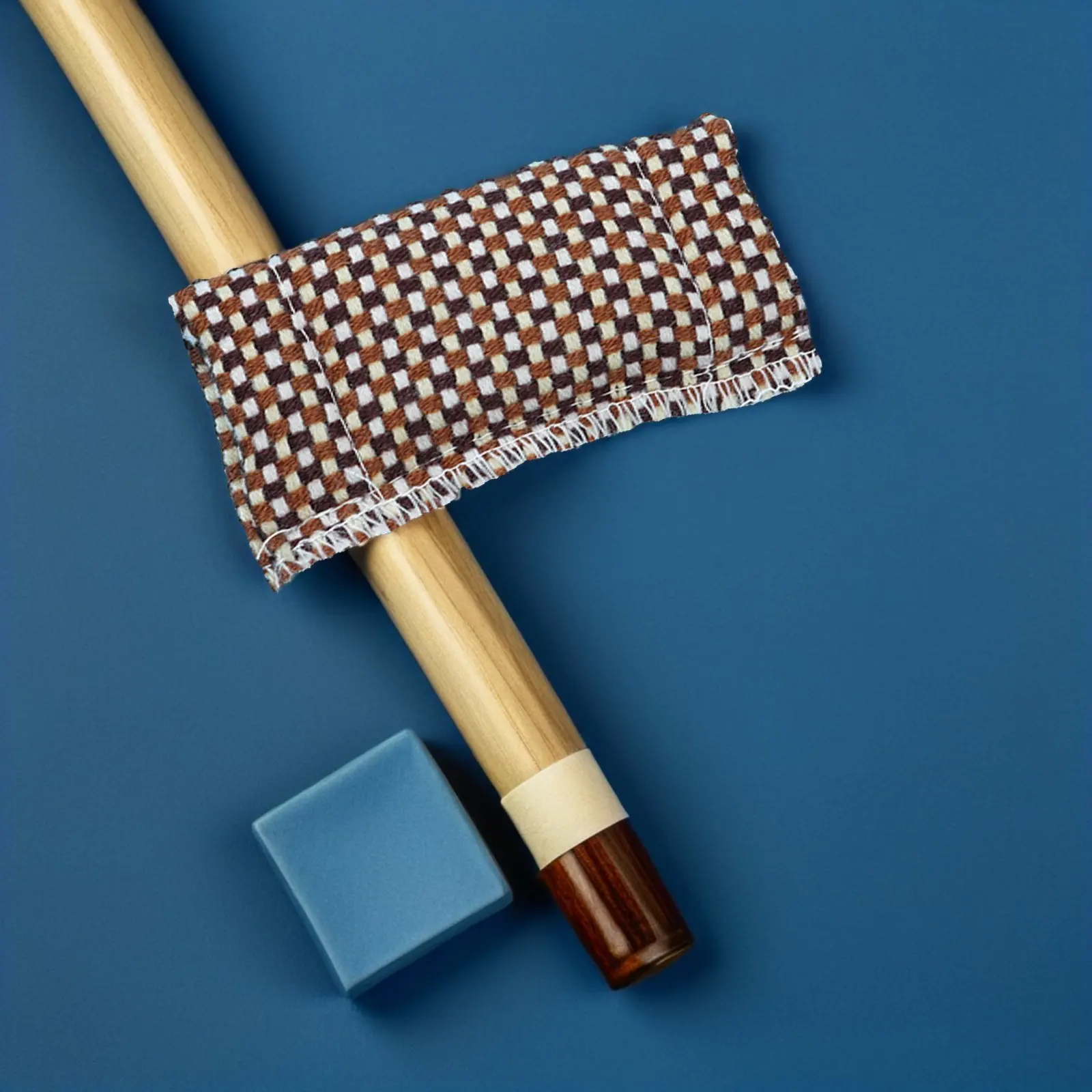 

2Pcs Billiard Cleaning Cloth Strong Cue Shaft Cleaner for Removing Debris Oil Residue Polishing Copper Rings Billiard Cue