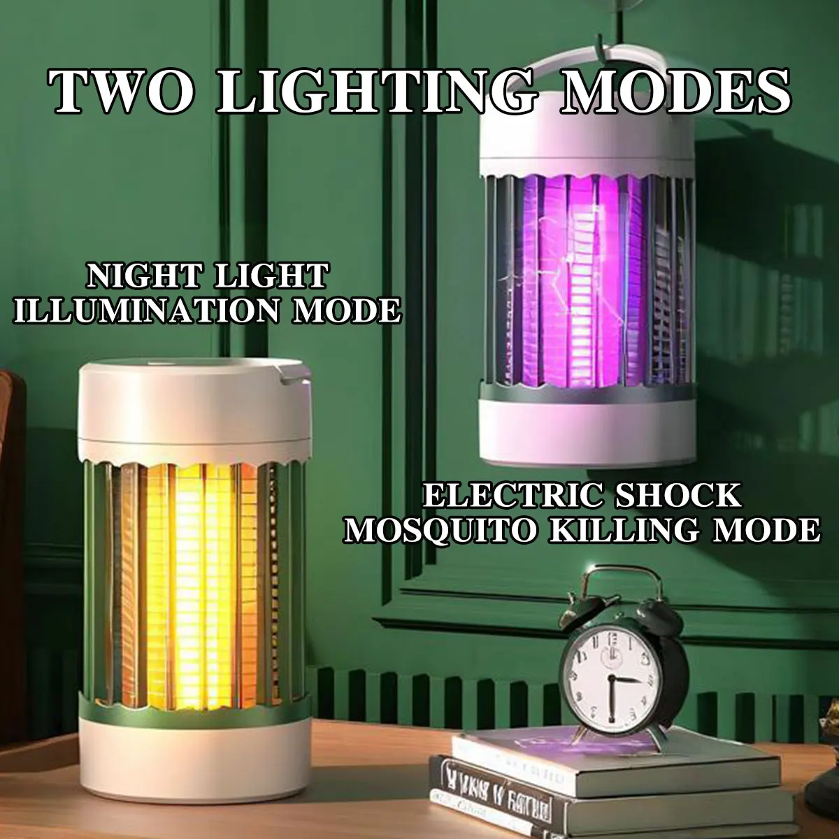 Mute Electronic Insect Killers Lamp Outdoors Camping LED Night Light Rechargeable Anti Mosquito Killer Light Portable Indoor