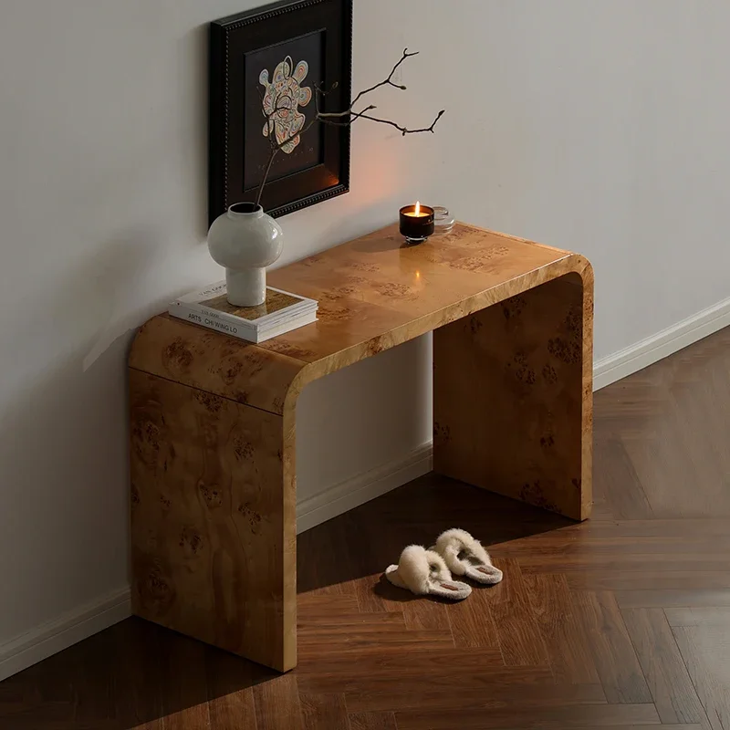Tumed bark dresser entrance table French medieval style entrance hall living room long case desk desk