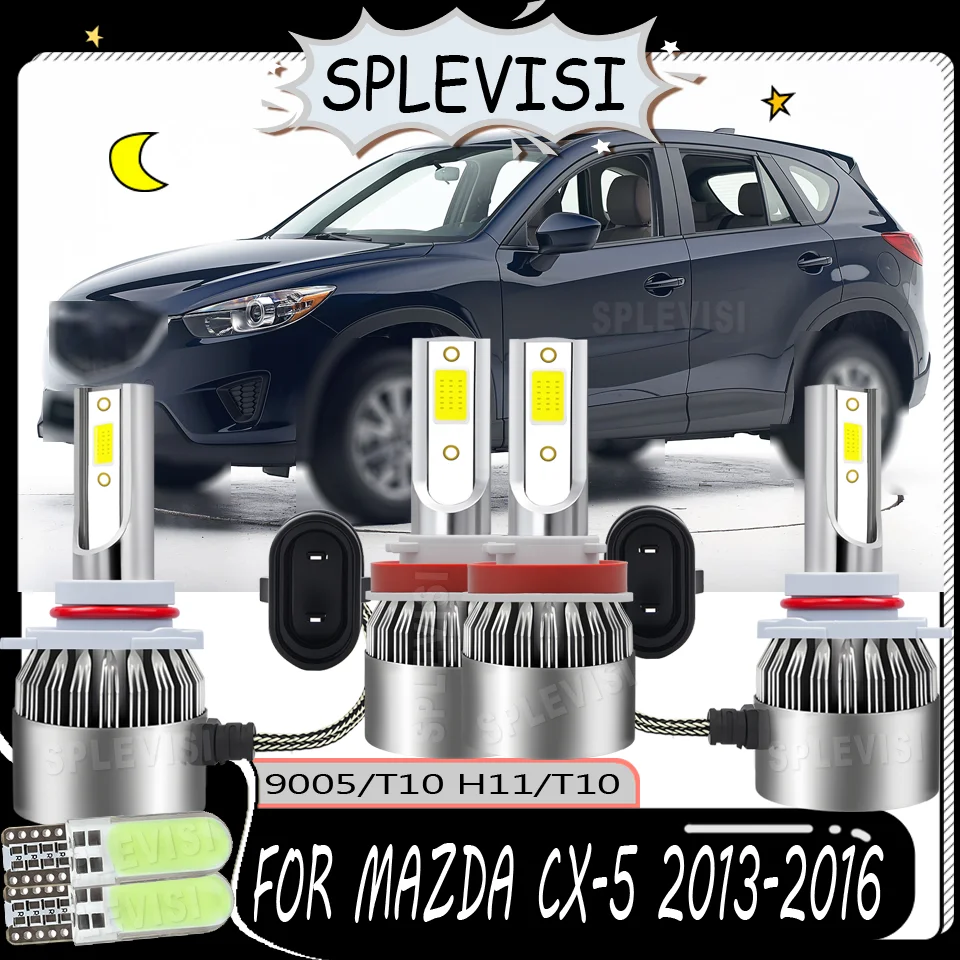 

Energy-Saving Plug-and-Play Instant Installation reliable LED Headlight Bulb 9005 H11 Lamp For Mazda CX-5 2013 2014 2015 2016