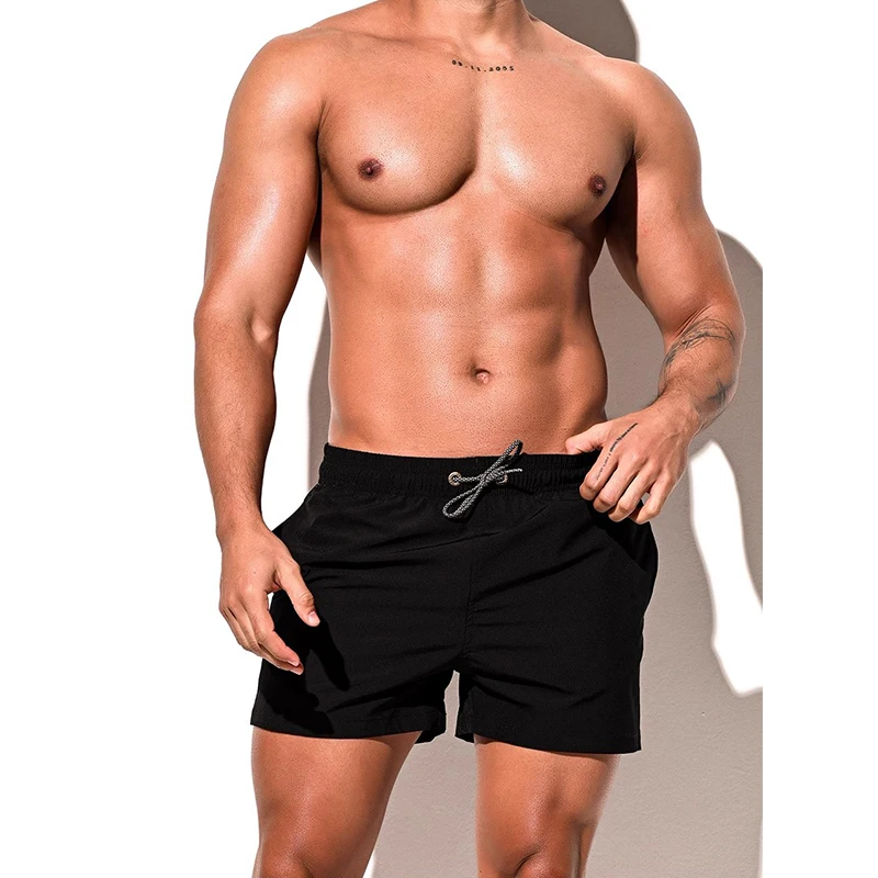 Men Swimming Shorts Summer Trunks Swimwear Quick Dry Board Short Pant Bathing Suit Sport Swimsuit Surfing Beach Swim Shorts Men image 3