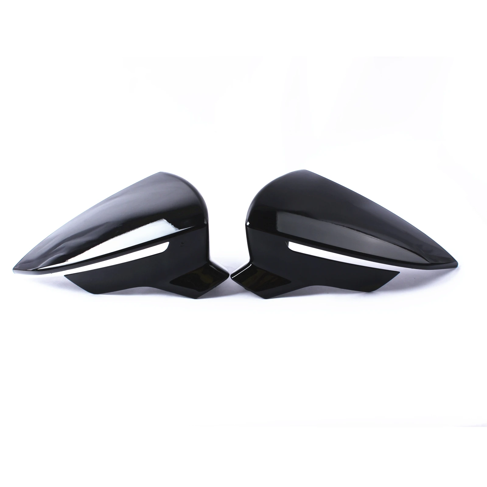 2PCS Mirror Cover Replacement Exterior Door Side Reverse Cap Case For Seat Leon Mk3 5F Ibiza Mk5 Arona KJ7