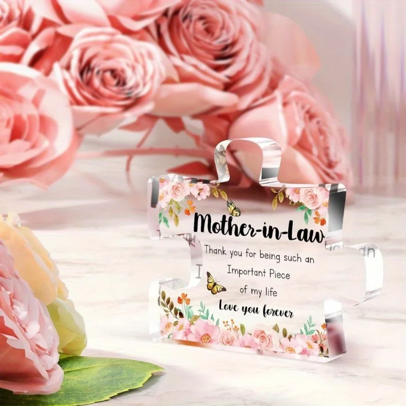 هدايا الأم في القانون - قطع أحجية الصور المقطوعة من الأكريليك، هدايا عيد ميلاد للأم، أفضل ذكرى عيد الأم G #2