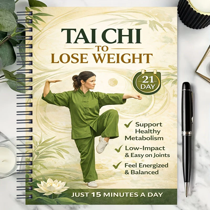 Practice every day101-Minute Tai Chi for Beginners，Can enhance physical fitness and daily energy，Improve joint health and flexib