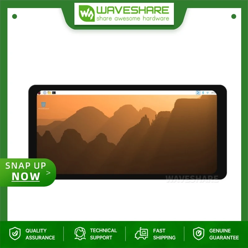 Waveshare 6.25inch DSI Capacitive Touch Display Type B, 720×1560 IPS Screen, 5-Point Touch, Optical Bonded Glass, 500cd/m²